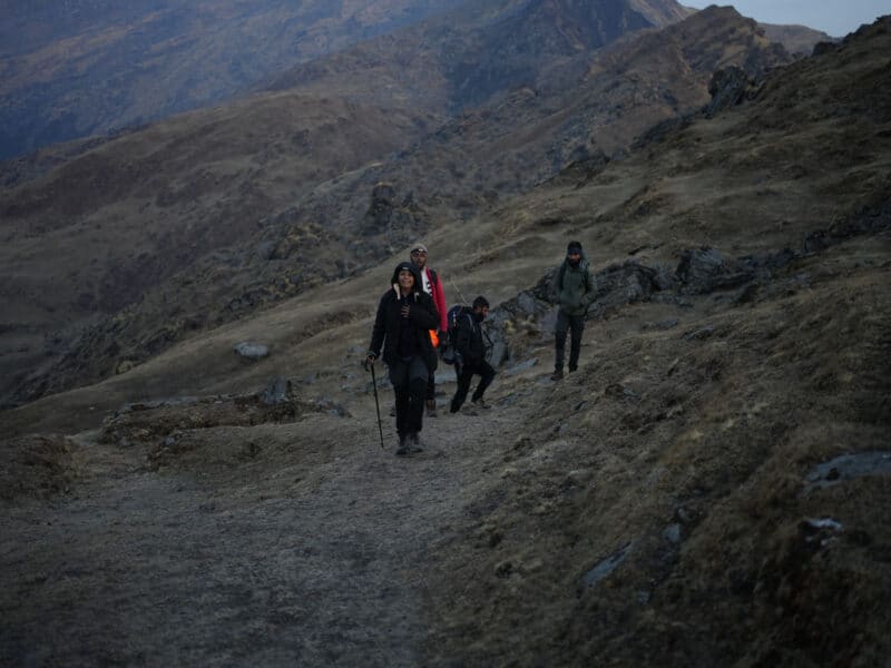 how to get fit for the Himalayan trek.